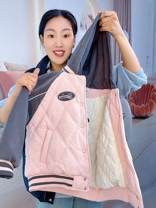 学生款加棉加厚保暖棉衣外套,超暖和舒适,洋气好看挺阔有型,抗磨耐造#棉衣 #棉服 #加厚外套 #加棉外套 #冬季穿搭
