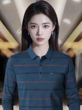 #品质男装 #polo衫 #百搭上衣 #长袖t恤 #面料柔软舒适 @DOU+小助手