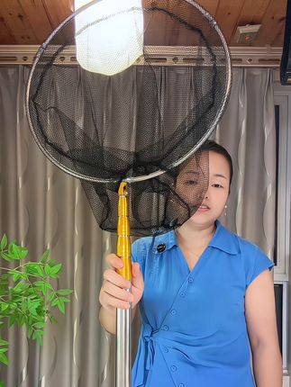 加粗不锈钢可伸缩超网 #抄网头#抄网#可伸缩抄网#无限回购的宝藏单品