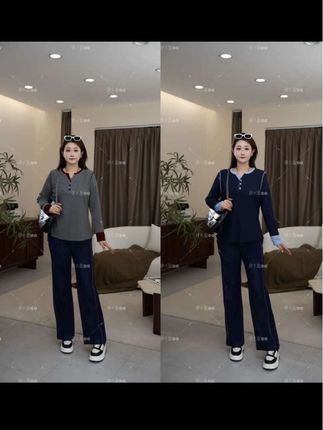 【秋款上新】PDM22511秋季新款显瘦百搭时尚拼接打底衫大码女装上衣#日常通勤穿搭 #百搭上衣 #遮肉显瘦穿搭 #气质显瘦穿搭 #休闲减龄穿搭 @DOU+小助手 @DOU+好生意 @DOU+上热门