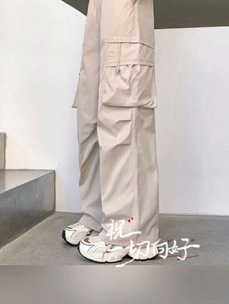 女童速干裤子夏季儿童工装裤宽松2025新款夏装大童冰丝薄款阔腿裤#童装#童装穿搭#童装搭配