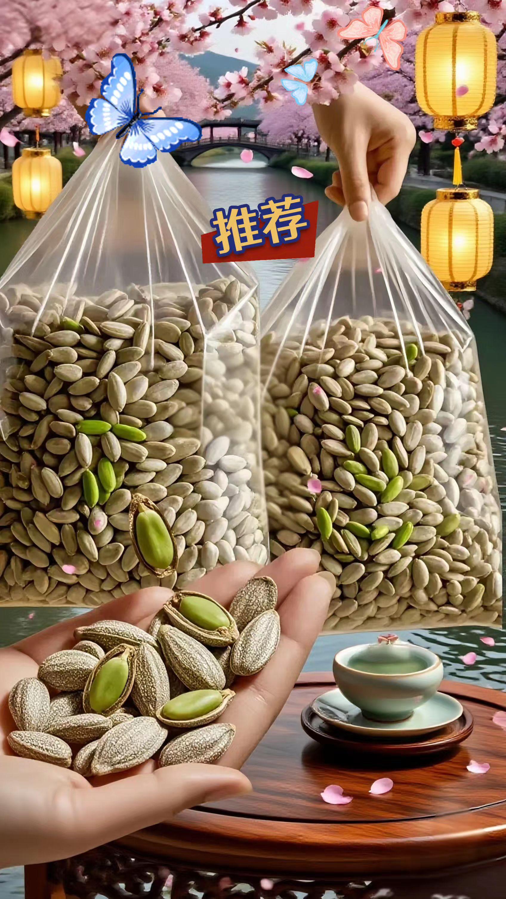 正宗古法酥脆大颗粒吊瓜子上线啦!这可不是普通的瓜蒌子,而是美味至极的吊瓜子零食。每一颗都饱满酥脆,一嗑满口香。古法制作,保留了最纯正的味道。 无论是休闲时光,还是与朋友相聚,来一把新鲜的吊瓜子,快乐瞬间加倍。赶紧畅享这独特的美味!#追剧小零食#吊瓜子好吃不上火#美食坚果#吊瓜子#追剧小零食