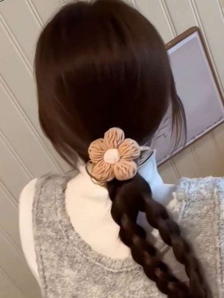 #发饰发夹 #抓夹用法 #花朵抓夹 #鲨鱼夹