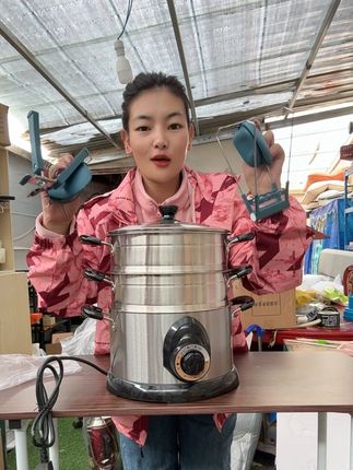 电蒸煮锅 #电蒸煮锅 #好物分享视频同款 #厨房好物