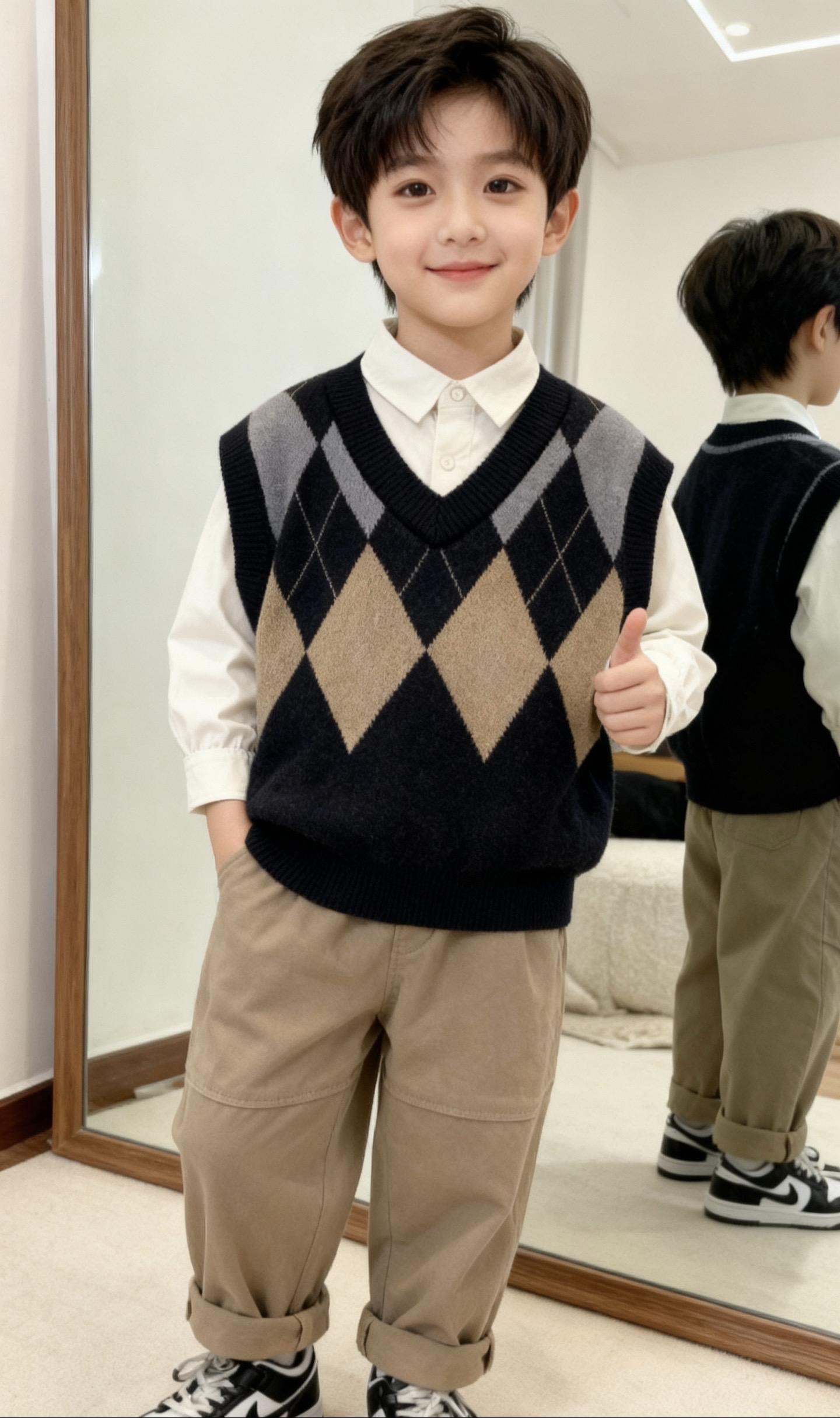 #高品质童装 #男宝穿搭 #男童童装 #潮童必备 #套装穿搭