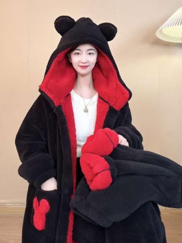 #家居服 #睡衣家居服 #睡袍 #保暖又好看 #冬季穿搭