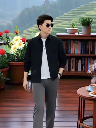 #男士穿搭 #春秋新款 #高端大气 #帅气穿搭 #品质男装