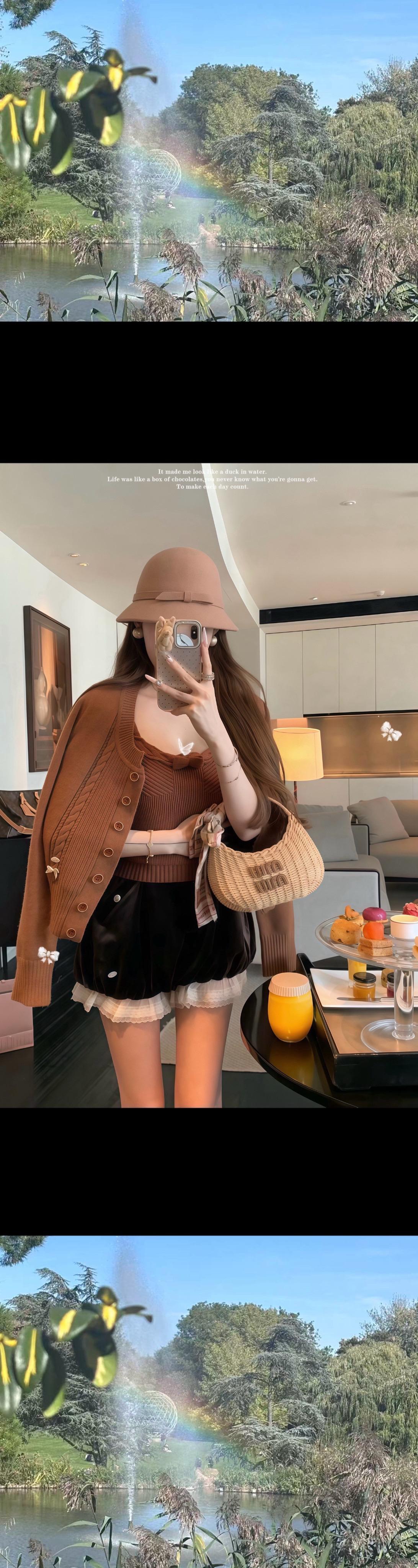 #温柔甜妹必备单品图鉴 #拿捏精致感ootd #韩系穿搭 #出游吸睛look #早秋穿搭