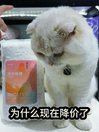 布卡星家暖冬纸棉怎么降价了,又搞活动了? #萌宠好物 #萌宠出道计划 #仓鼠纸棉 #金丝熊保暖过冬纸棉 #仓鼠保暖 布卡星仓鼠暖冬纸棉过冬保暖垫料棉球吸水除臭金丝熊秋冬造景用品