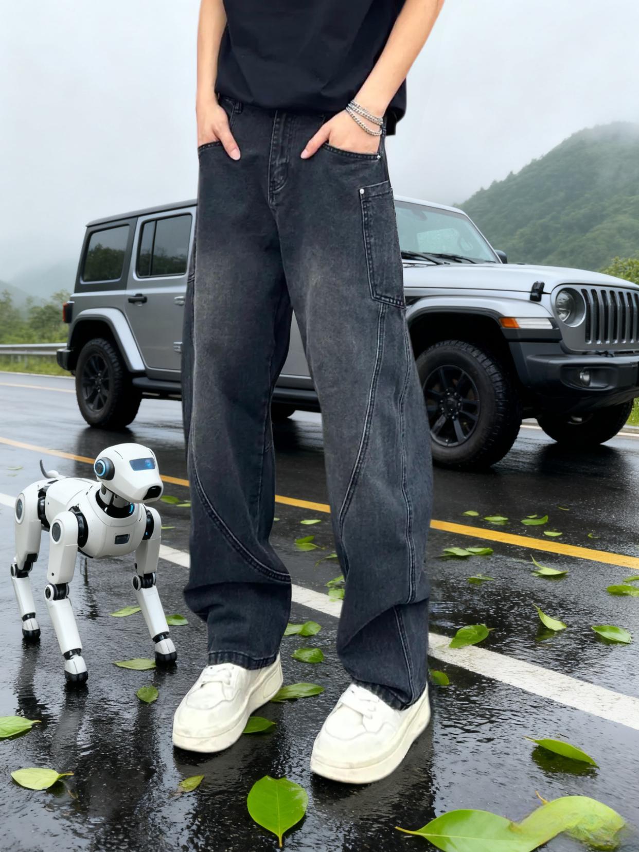 #百搭神裤 #男装裤子 #简约大气 #谁穿谁好看#显高显瘦显腿长