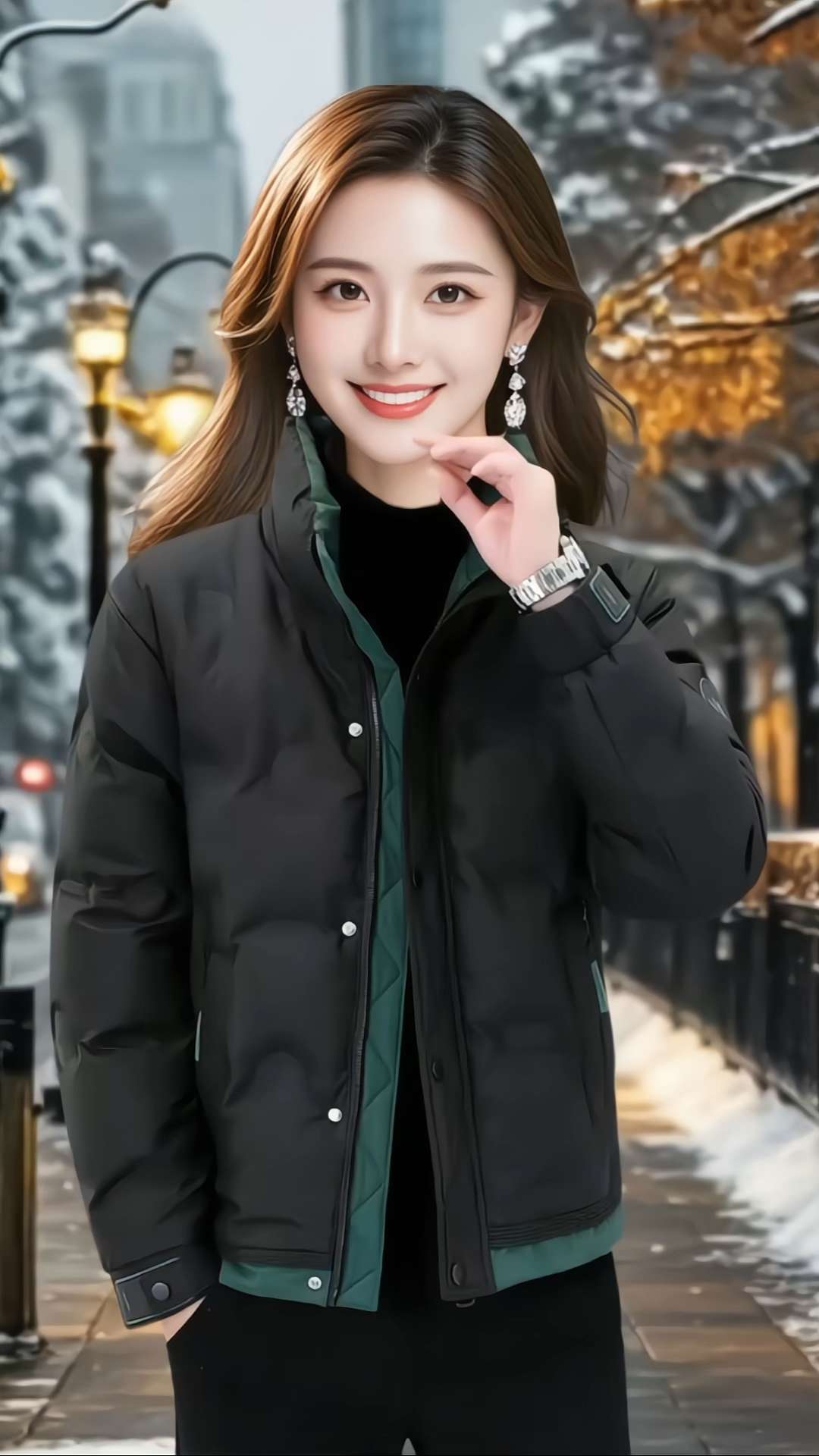 #高端大气上档次 #新款分享 #遮肉显瘦 #保暖舒适 #减龄气质 @抖加🔥上热门🔥dou+🔥热点宝