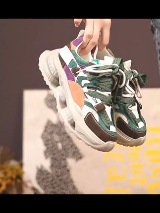 #潮鞋女鞋 #新款老爹鞋 #百搭鞋子 #休闲鞋 #潮流穿搭