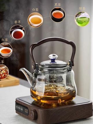 玻璃煮茶壶#玻璃煮茶烧水壶#玻璃煮茶壶#玻璃烧水壶#煮茶壶#煮茶烧水壶