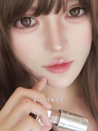 如果你也在找适合黄皮不会氧化变紫的水光镜面唇釉…#美妆种草#口红试色