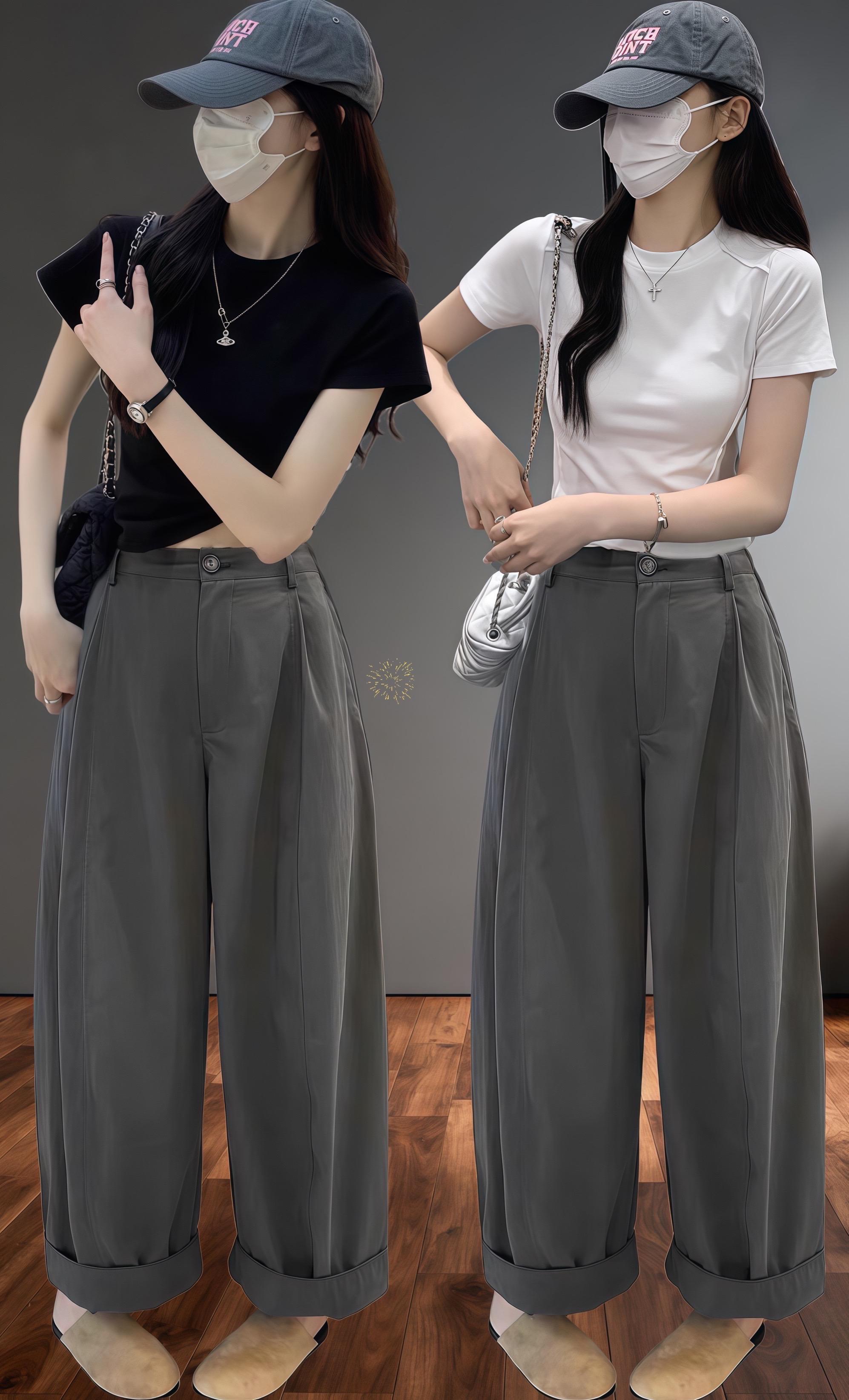 姐妹们!2025早秋的宝藏裤子来啦!这条韩版高腰弯刀直筒裤也太懂女生了吧!高腰设计显腿长,弯刀版型藏肉又显瘦,卷边穿利落、放下来阔腿感十足。日常搭卫衣、针织衫都超韩系,休闲又百搭,早秋通勤、出街穿都超合适,轻松拿捏松弛感穿搭,谁穿谁好看!#微胖小个子女生初秋松弛感穿搭#秋日韩系穿搭走起#早秋不费力显贵穿搭#如何买到合适的裤子#季微胖穿搭测评