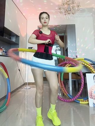 #呼啦圈转起来 #呼啦圈#瘦腰腹 #瘦肚子#居家必备