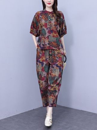#夏季穿搭 #面料柔软舒适 #大码女装 #休闲减龄穿搭