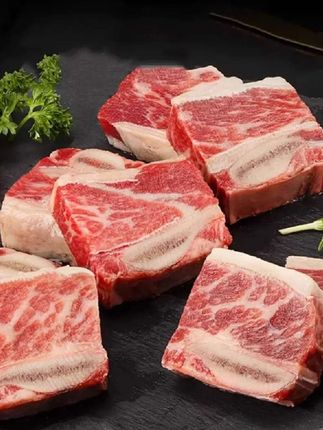 【买6包再送2大包】黑椒牛仔骨新鲜牛肉牛小排牛肋排谷饲儿童牛排#黑椒牛仔骨半成品 #黑椒牛仔骨做法 #黑椒牛仔骨 #牛仔骨 #牛肋排