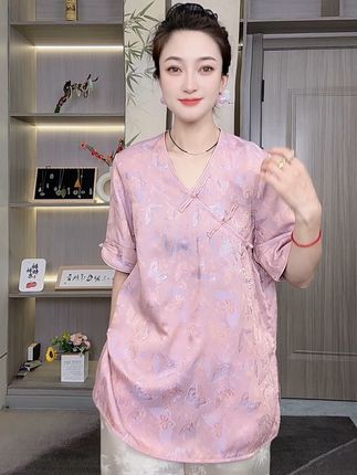#女装 #大码女装 #国风古韵 #夏季穿搭 #梨形身材穿搭