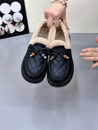 雪地靴女鞋冬季新款老北京棉鞋加绒加厚毛毛鞋保暖防滑舒适妈妈鞋#加绒乐福鞋 #加绒妈妈鞋 #加绒保暖鞋防滑