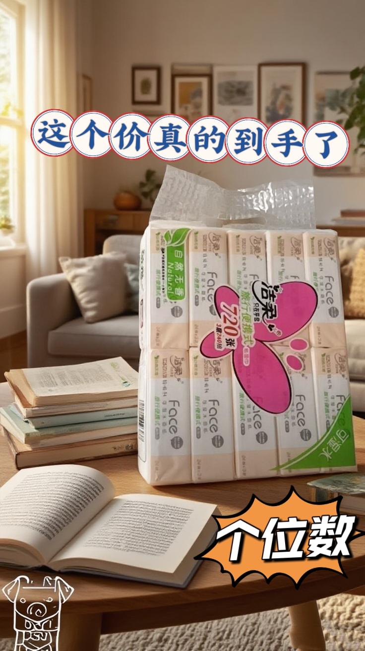 开学了,孩子的纸巾你准备好了吗?洁柔大品牌#纸巾 #洁柔纸巾 #开学 #好物推荐🔥