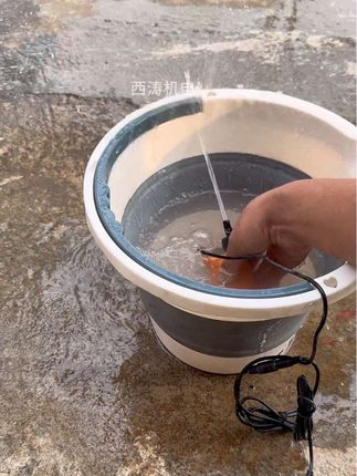 无刷水泵连续工作不烧机,流量大扬程高,无水自动停机。#无刷水泵 #小水泵#水电工 #水钻打孔#水电安装