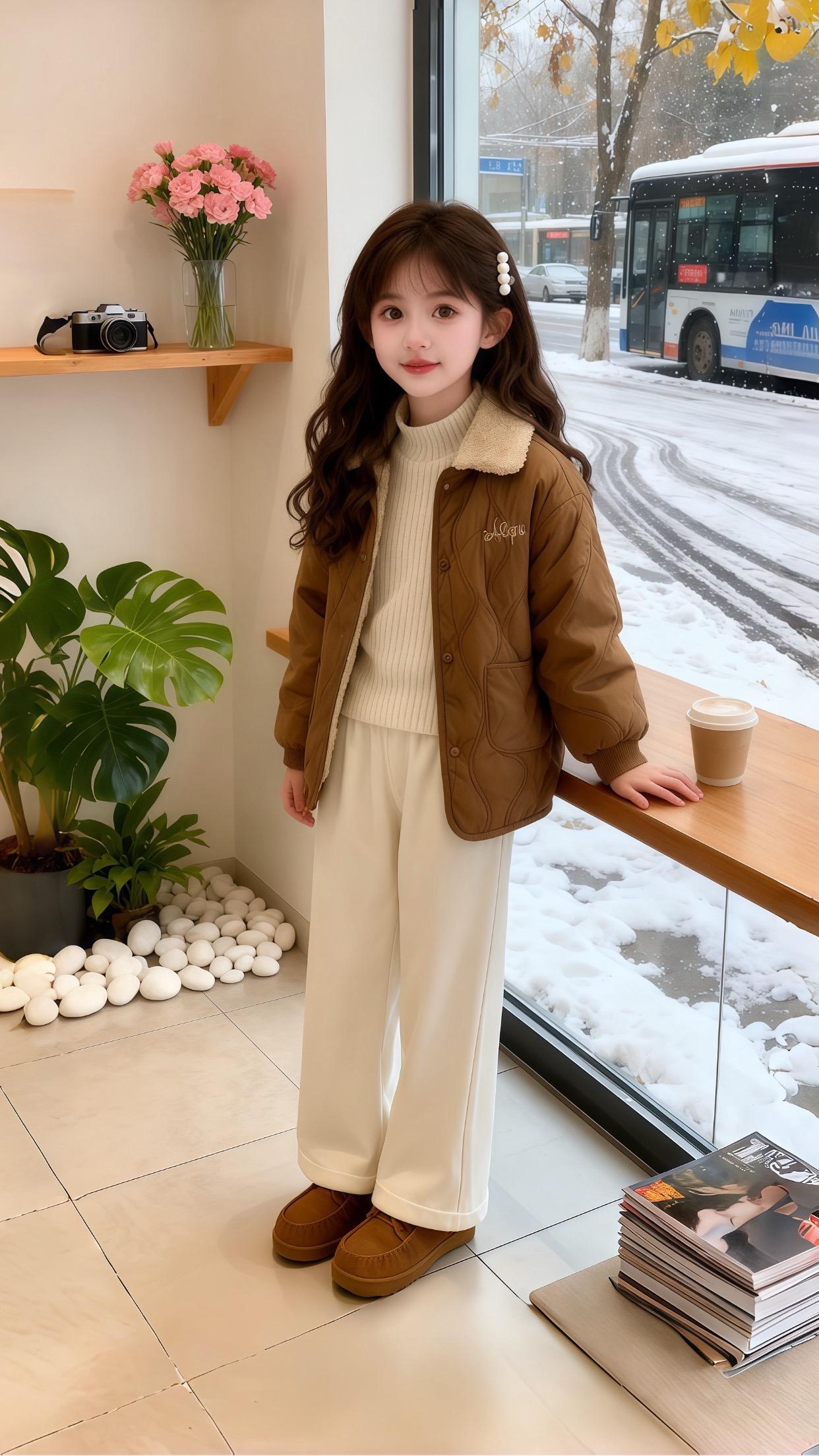 女儿怎么穿都都好乖啊~太爱了😍。#高品质童装 #韩系穿搭 #穿搭 #秋冬穿搭 #生女儿就是用来打扮的 @抖加🔥上热门🔥dou+🔥热点宝