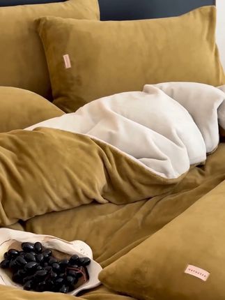 秋冬让你温暖的四件套 ⬆️克重绒~10A抗jun力~新增防霉功能#四件套 #牛奶绒四件套#秋冬床品