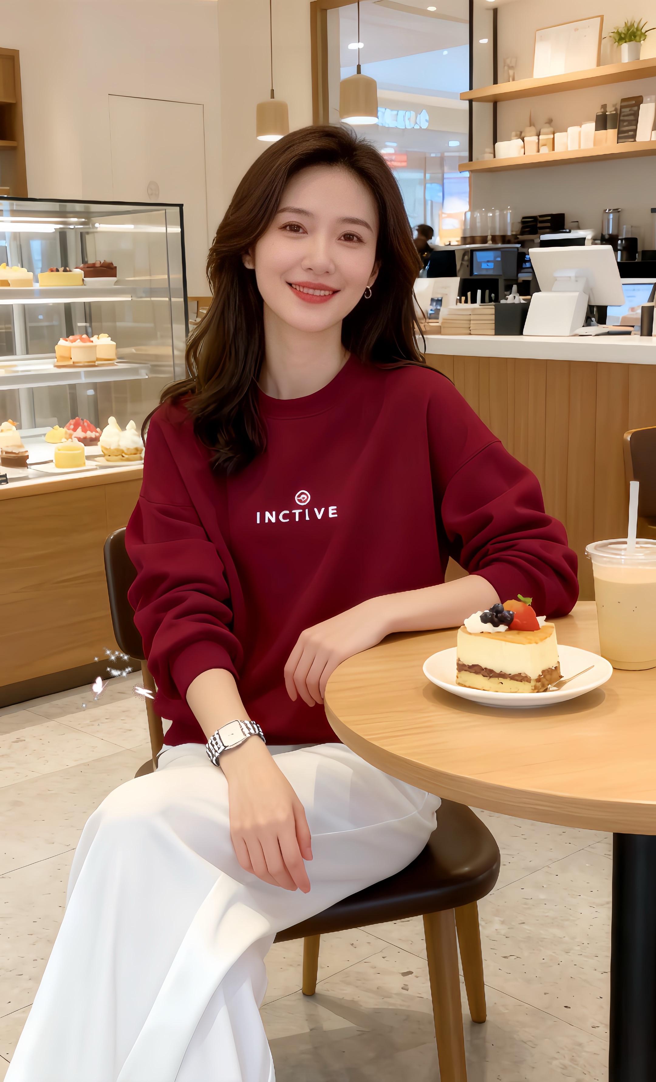 #谁穿谁好看 姐妹们,秋冬新爆款即墨圆领卫衣,加绒加厚锁温保暖。宽松版型遮肉显瘦,洋气休闲风,长袖设计适配多场景,百搭各式下装,精致又实穿。#这也太好看了 #春秋穿搭 #时尚气质穿搭 #卫衣