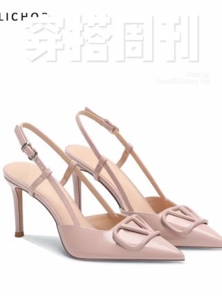 裸色高跟鞋爆款尖头细跟时尚气质百搭一字带凉鞋通勤少女品牌女鞋 #百搭鞋子 #宝藏鞋子 #好鞋推荐 #裸色高跟鞋好温柔