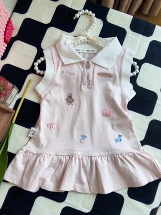 太喜欢这种粉粉嫩嫩的小裙子了#高品质童装 #夏季穿搭 #婴幼儿服饰 #宝宝衣服 #婴儿衣服