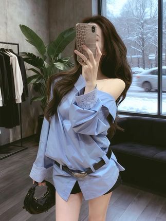 #创作灵感 #高级感穿搭 #衬衫控 #韩系穿搭 #今日穿搭