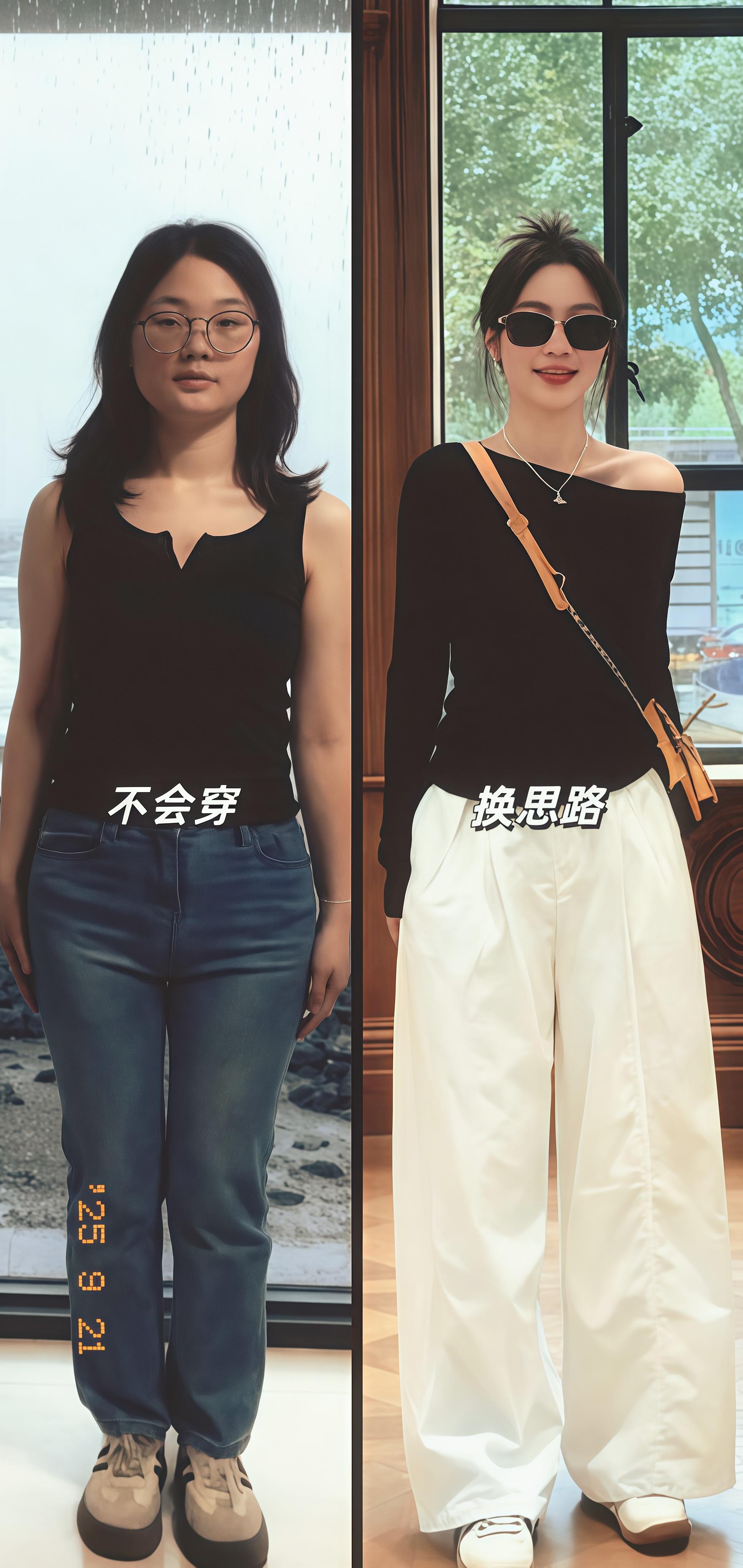 《肩畔月光》她在旧衣铺拾起那条米白斜肩裙,裙摆绣着半朵褪色的栀子。 去年校庆,他在后台帮她系裙带,指尖轻碰她露着的肩线:“像落了片月光在肩头。”那晚她穿着它跳舞,他在台下举着相机,眼里盛着比灯光更亮的星。 后来他搬去了南方,裙角的栀子渐渐淡成雾色。今日整理衣柜,她又穿上它,忽然发现内衬藏着行小字:“你肩头的光,我记了很久。”#早秋秀场抄作业告别路人感 #流光机能风穿搭太有生命力了 #我是又甜又酷的流光系少女 #早秋冷冽又随性的气质穿搭 #秋季不露腿穿搭