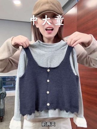 女童套装 女童套装#女童套装 #中大童搭配 #生女儿就是用来打扮的 #高品质童装