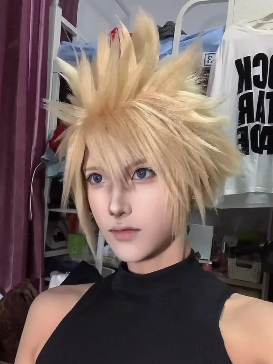 克劳德试妆 #最终幻想7 #最终幻想7重制版 #ff7 #克劳德 #cos