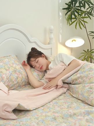 無印良品纯棉全棉被套单件150x200x230cm田园风被罩单人宿舍被单#好物推荐🔥 #家居好物 #每日推荐 #好物分享 #种草