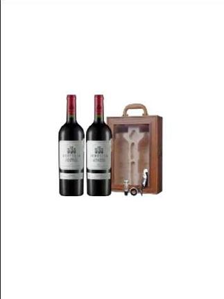 【法国进口】柏特利雅科比埃尔干红葡萄酒14.5度750ml双支礼盒装#好酒推荐#进口红酒#法国干红葡萄酒#性价比#送礼佳品@DOU+上热门 @DOU+小助手