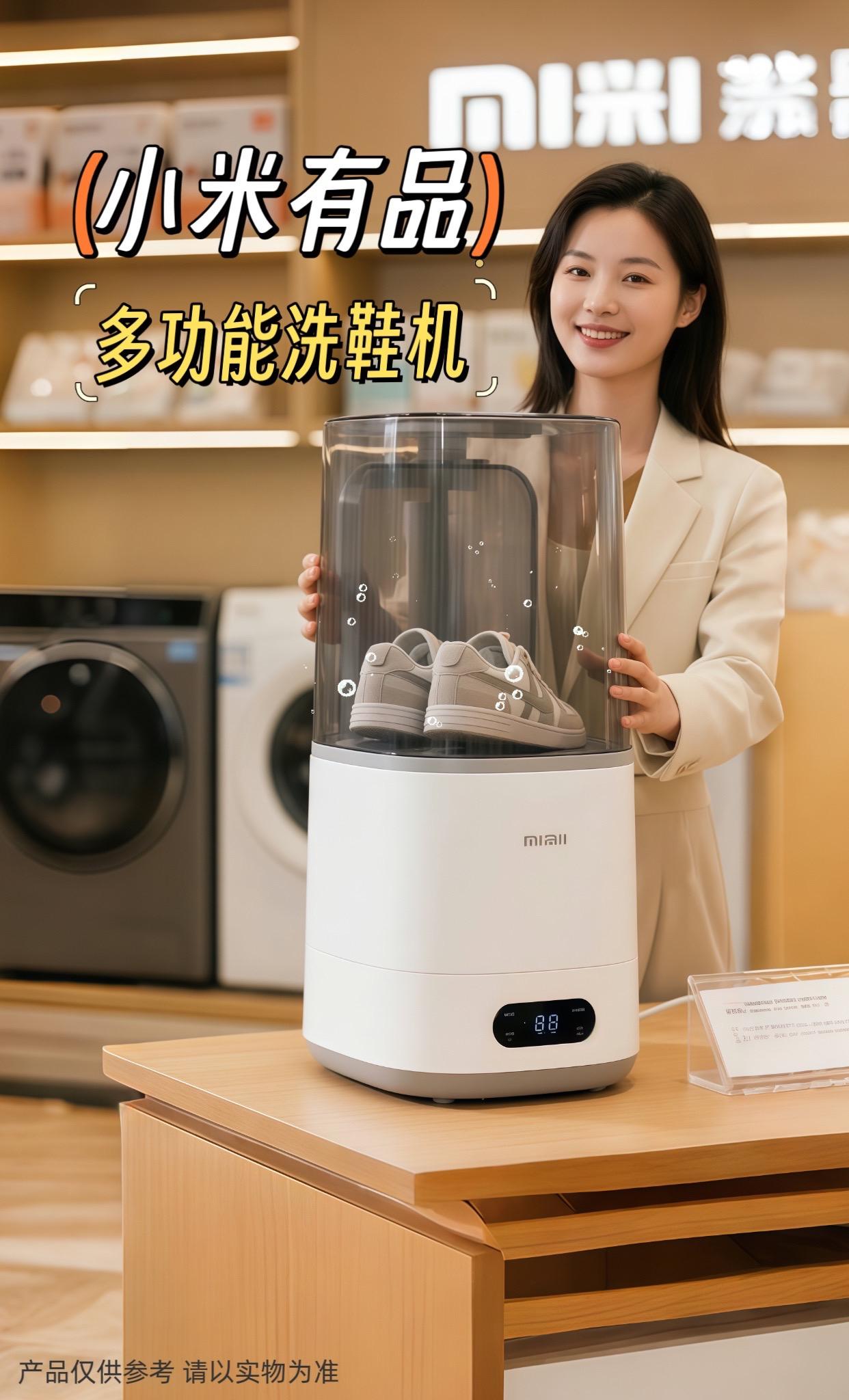 刷鞋犯愁的宝子看过来!运动鞋沾泥、小白鞋泛黄,蹲半天还刷不干净? 小米有品自动洗鞋机太懂懒人需求~不用手刷、不用提前泡,一键启动就干活。 360°水流能冲净鞋底泥、鞋面黄渍,鞋缝死角也能照顾到,清洁完还能自动脱水。 省出时间追剧补觉多舒服~想解放双手的,这台洗鞋机可以看看!#家用好物#好物推荐 #小米有品 #懒人洗鞋 #家居黑科技