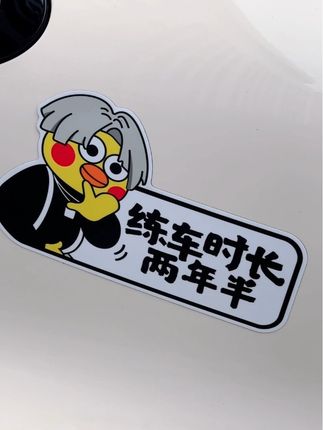 和我一起做路上的显眼包吧。#车贴 #汽车好物 #汽车贴纸