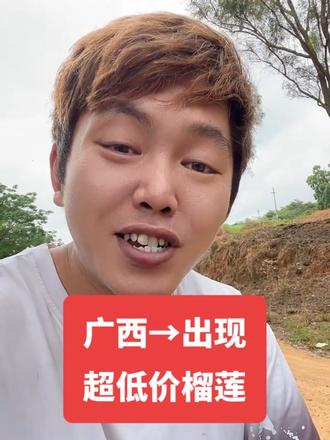 这榴莲价格,真是前无古人后无来者! #广西水果能有多便宜 #华南f3 #广西