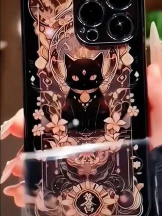 新款电镀玻璃招财猫手机壳~真的好好看#高级感满满#手机壳#这个手机壳真的长在我心巴上了