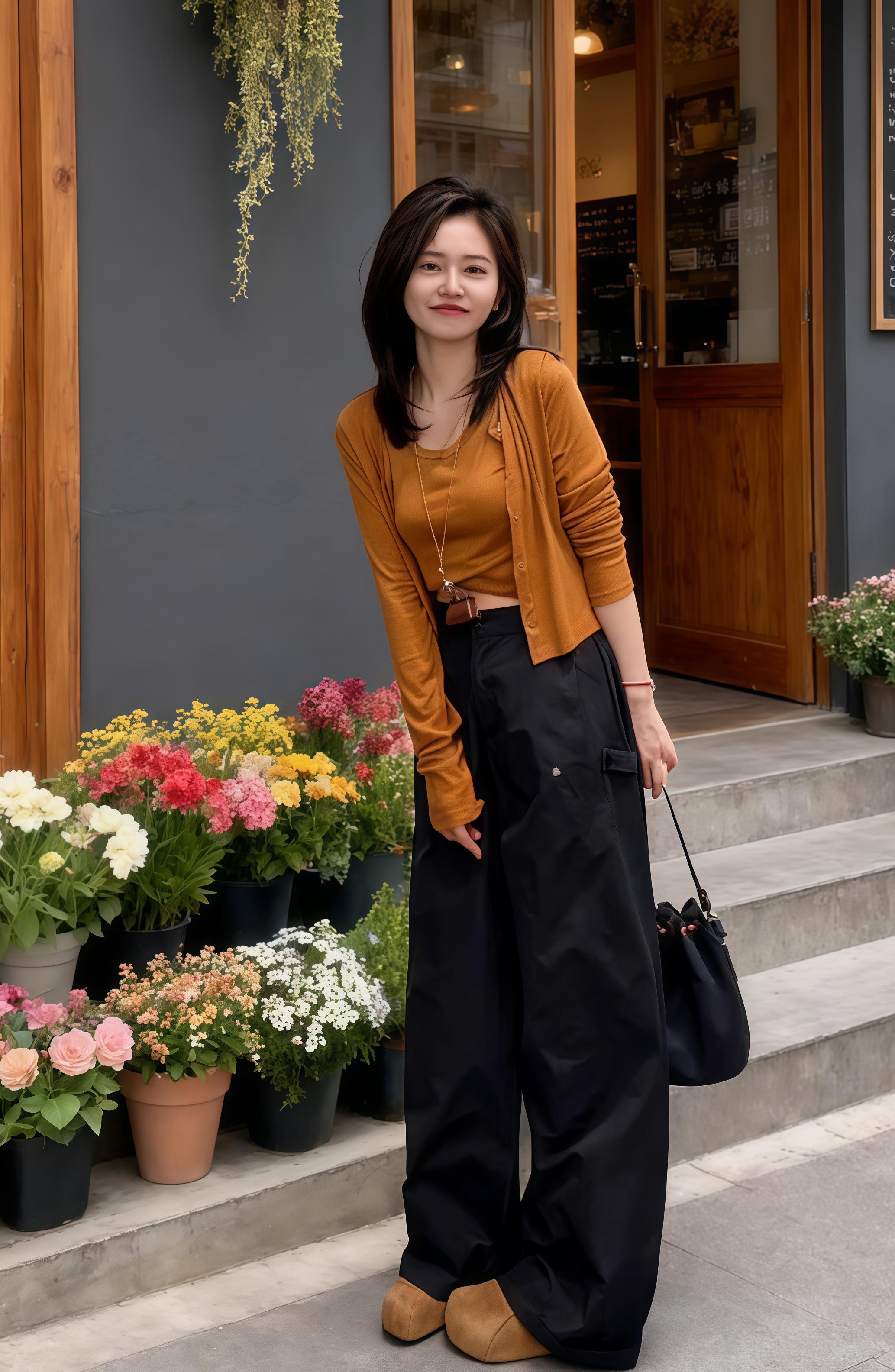 秋光里的同频默契。林知夏在咖啡店试穿早秋套装,玻璃门恰巧推开。米色针织开衫柔垂肩头,内搭背心露着纤细锁骨,焦糖色阔腿裤衬得脚踝愈发明净——正是她纠结一周的美拉德两件套。 “很适合你。”身后传来熟稔的声音。江叙捏着同款防尘袋,耳尖微红:“见你对着橱窗发呆,便猜你喜欢。”林知夏指尖划过纽扣:“我昨天也给你买了同色系针织衫。” 梧桐染黄,两人影子在玻璃上相叠,成了秋光里最搭的配色。#早秋穿搭三分钟出门不是梦 #秋冬穿搭新鲜感在线 #这个秋天被琥珀系治愈了 #普通人韩女感速成穿搭 #谁能拒绝舒华cleanfit风