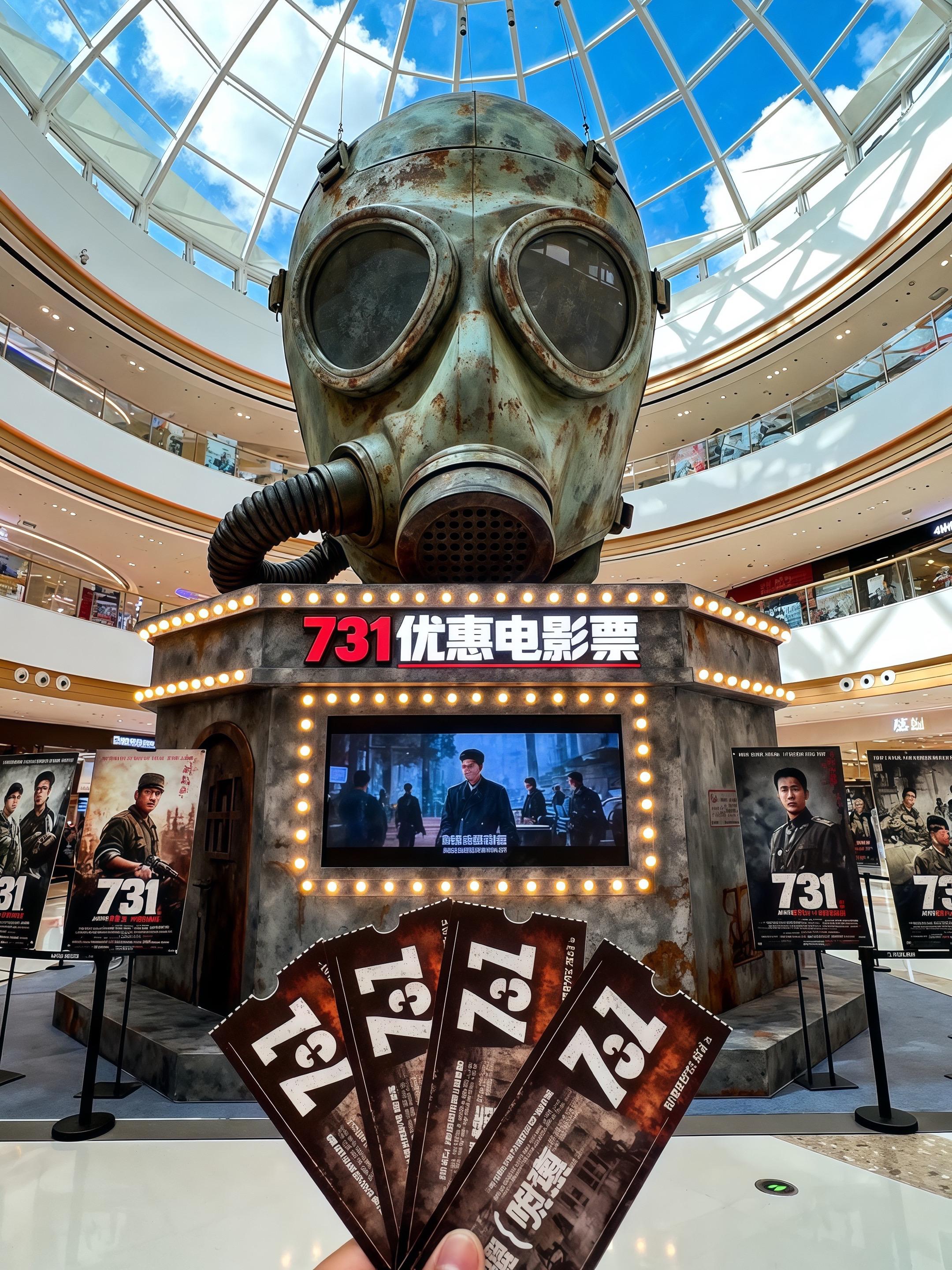 一定要带孩子看的一场电影,终于等到731上映,优惠券提前,全国通用!#731#电影 #优惠券 #世界和平 #勿忘历史吾辈自强