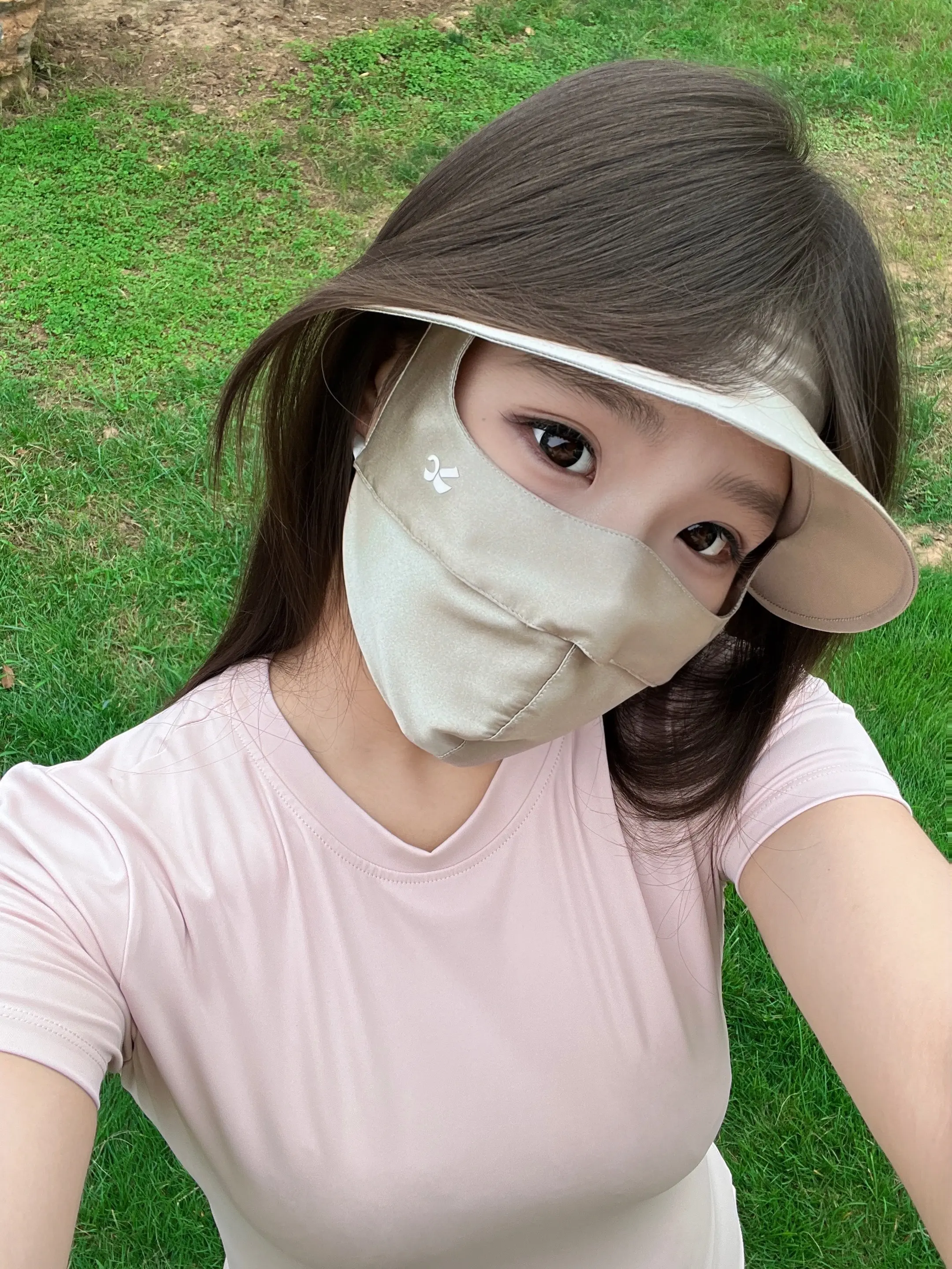 对你不变的承诺#敬蚕真丝帽檐款面罩 #敬蚕真丝防晒面罩 - 抖音