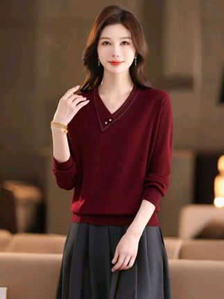 #女士时尚针织衫#女装#穿出自己的风格#谁穿谁好看#穿搭