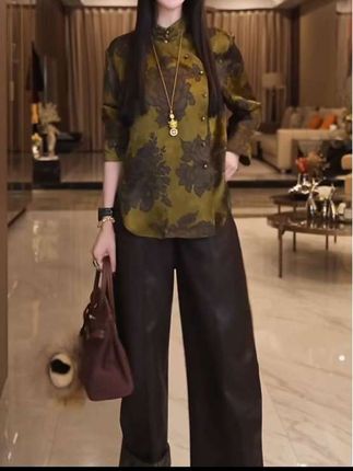 高级时尚裤套2025秋款#精致优雅#高级感穿搭 #穿出自己的风格 #穿出女神范 #精致优雅