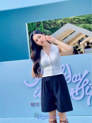 笑起来就是阳光明媚的小太阳☀️宝宝玩得开心#linglingkwong #朝日唯品 #上海 cr见水印