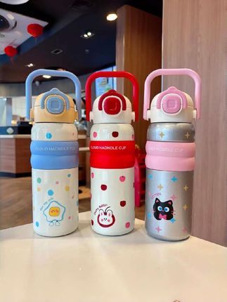 #大容量儿童保温杯 #保温杯 #儿童双饮杯 #多喝热水 #携带方便又实用