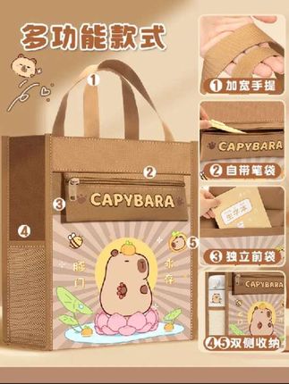 #儿童学习用品补习袋学生书袋手提袋手提帆布包 #学习用品