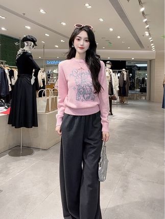 #可露丽穿搭 #针织毛衣